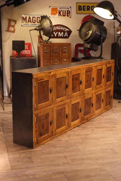 meuble de metier long casier ecole